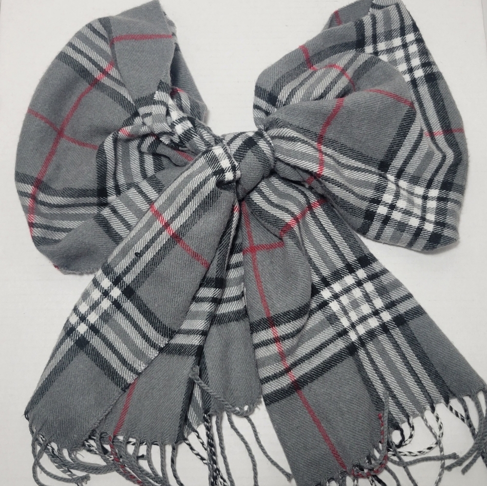 NWOT Scotish Made Tartan Plaid Cashmere Scarf